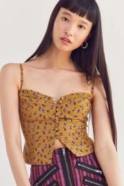 Kimchi Blue Betty Marie Corset Tank Top at Urban Outfitters